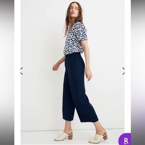 Madewell - Black wide leg Trousers / Pant